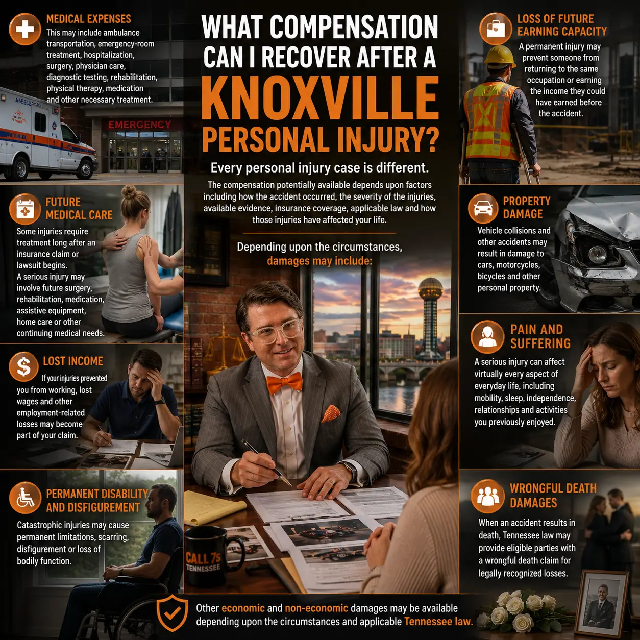 Knoxville Personal Injury Compensation