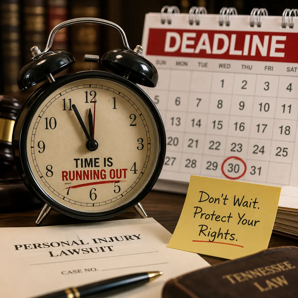 Knoxville Personal Injury Deadlines
