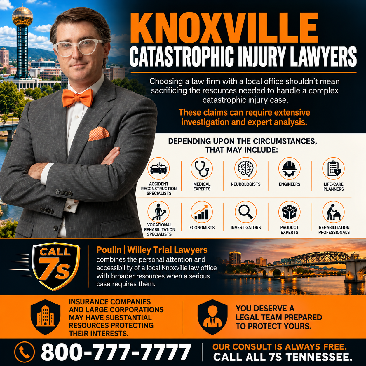 Local Knoxville Catastrophic Injury Lawyers Tennessee
