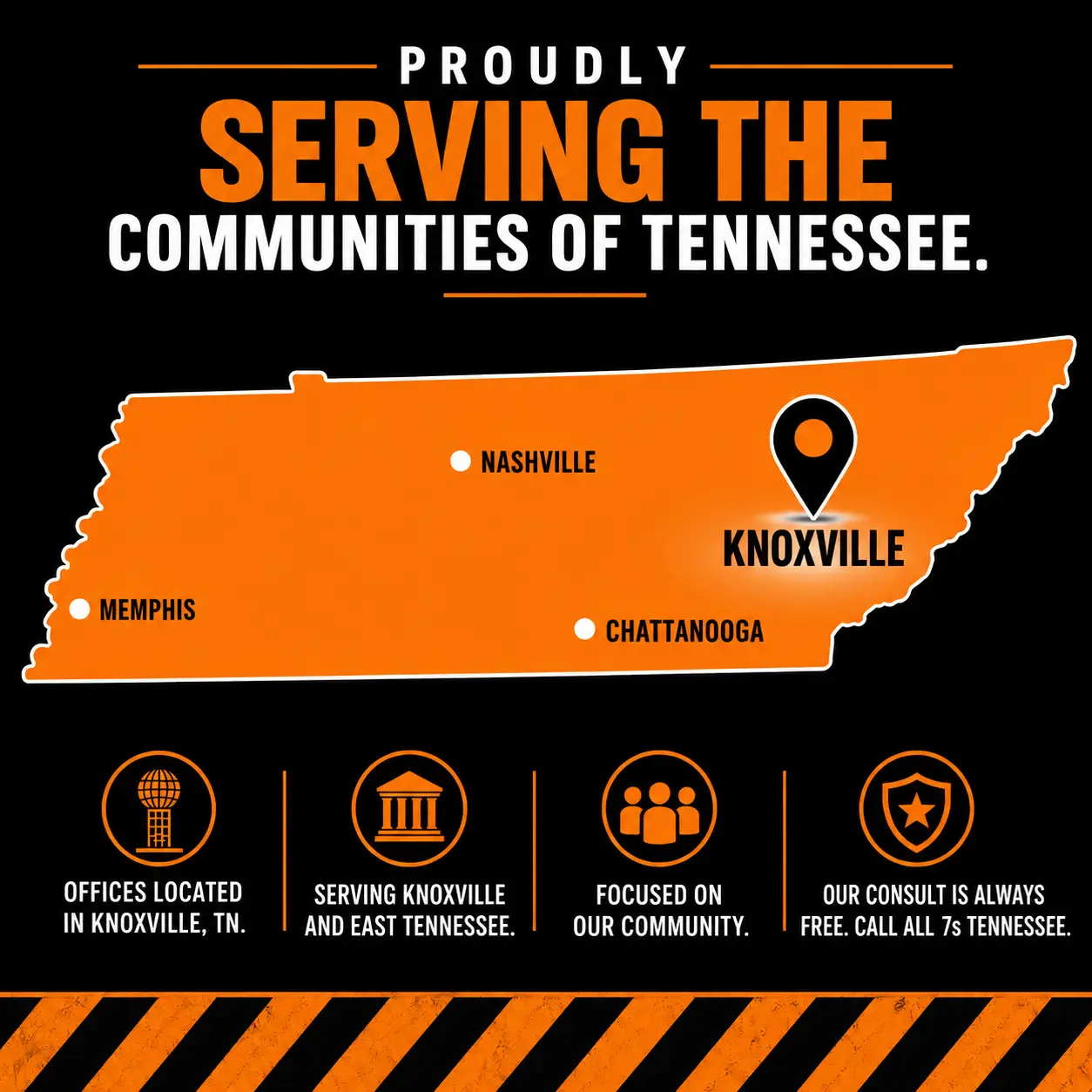 Personal Injury Lawyers serving Knoxville and East Tennessee